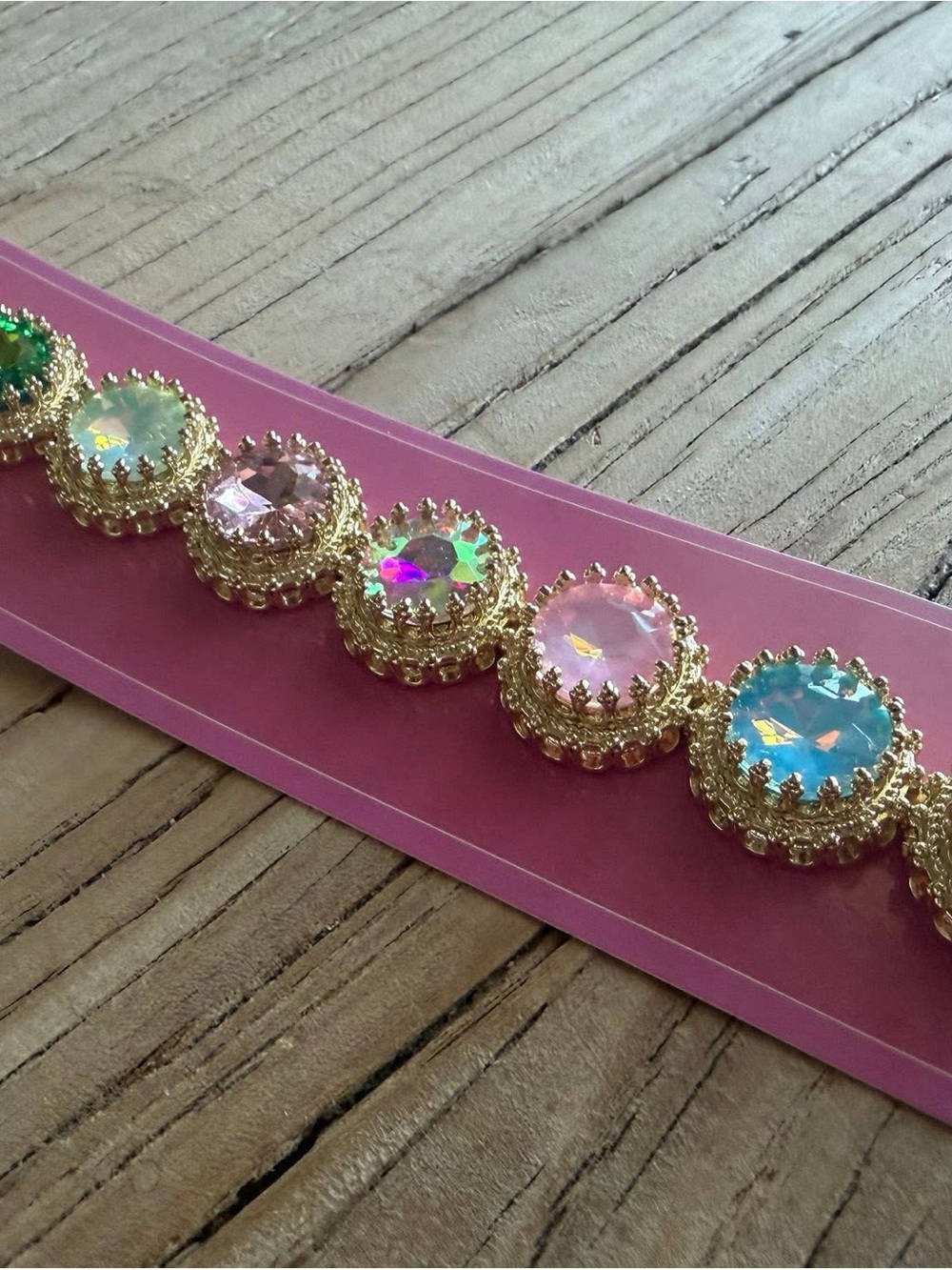 ISO!!!!!!!  Feed Me Gems  Multi-Color Queen Crystal Bracelet and Necklace